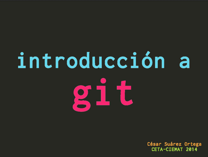 Introducción a GIT